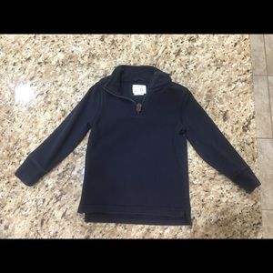 Crew cuts quarter zip sweater
